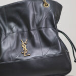 Saint Laurent Jamie 4.3 Sheepskin Tote Bag Black